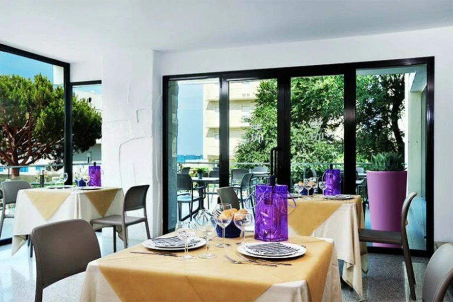 Hotel King sala da pranzo