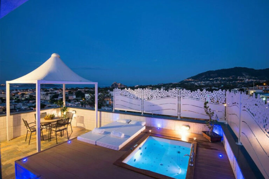 Idromassaggio privato Hotel President Ischia