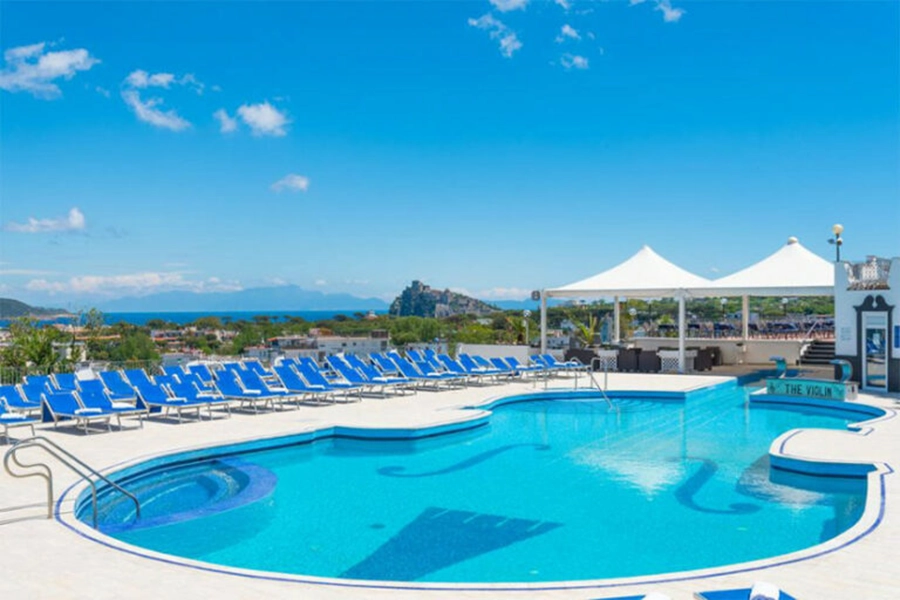 Piscina a chitarra Hotel President Ischia (2)