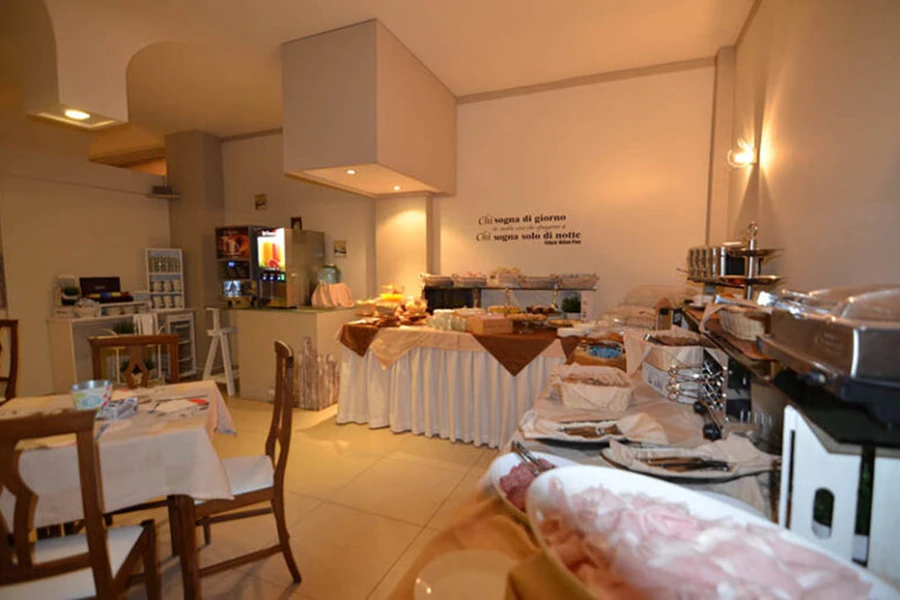 Hotel Mirage sala colazioni