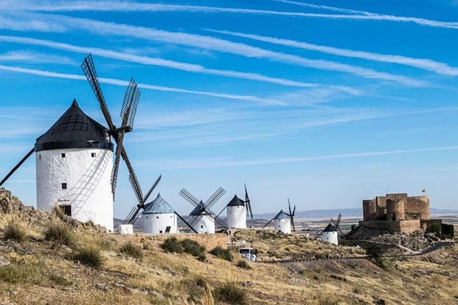 Castilla estremadura Mulini