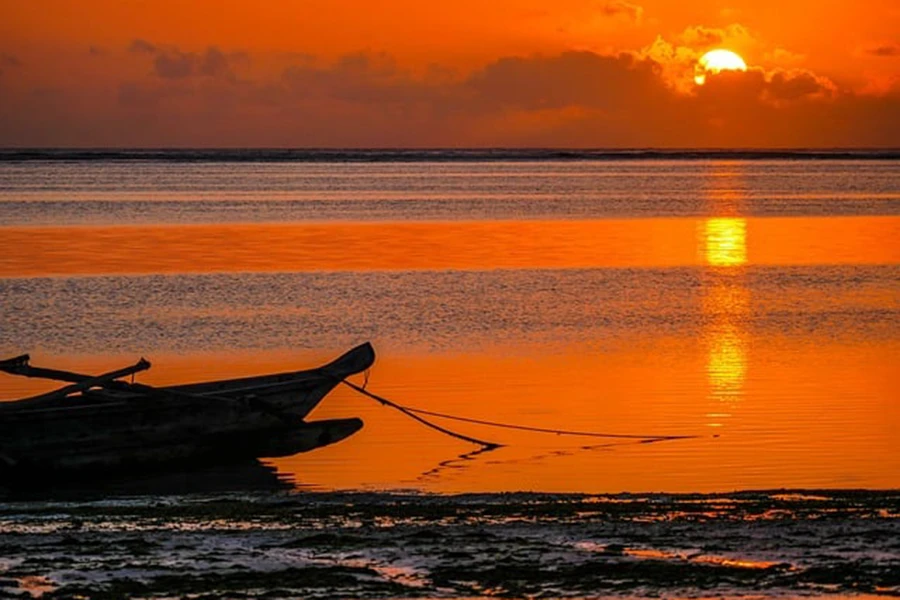 Zanzibar tramonto